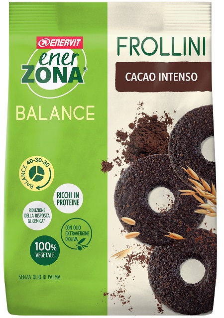 ENERZONA FROLLINI GUSTO FONDENTE INTENSO 250 G - Farma Nice