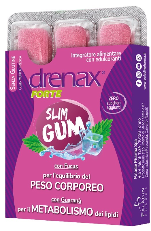 DRENAX SLIM DIMAGRANTE 9 GUM - Farma Nice