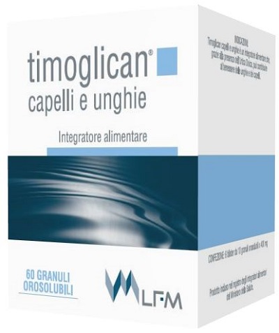TIMOGLICAN CAPELLI E UNGHIE 60 GRANULI 24 G - Farma Nice