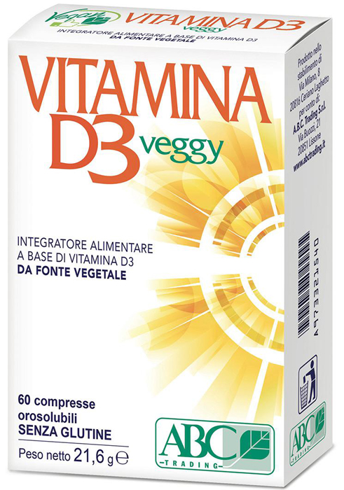 VITAMINA D3 VEGGY 60 COMPRESSE OROSOLUBILI - Farma Nice