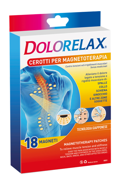 DOLORELAX CEROTTO MAGNETOTERAPIA 18 PEZZI - Farma Nice