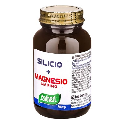 SILICIO + MAGNESIO MARINO 60 CAPSULE 28 G - Farma Nice