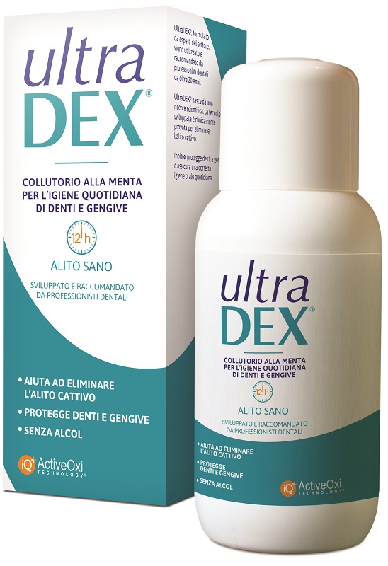 ULTRADEX COLLUTORIO ALITO SANO 250 ML SENZA ALCOOL - Farma Nice