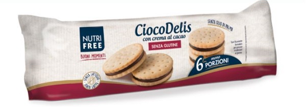 NUTRIFREE CIOCODELIS BISCOTTI 168 G - Farma Nice