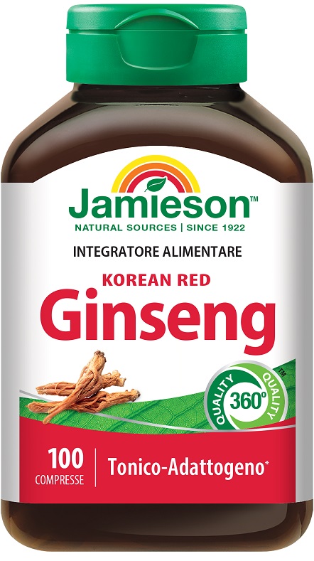 JAMIESON KOREAN GINSENG 100 COMPRESSE - Farma Nice