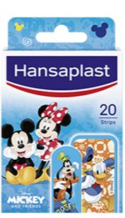 HANSAPLAST CEROTTO MICKEY MOUSE 20 PEZZI - Farma Nice