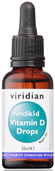 VIRIDIAN VIRIDIKID VITAMIN D3 400UI GOCCE 30ML - Farma Nice