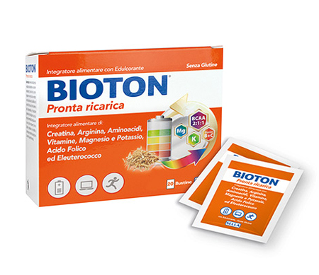 BIOTON PRONTA RICARICA 20 BUSTINE - Farma Nice