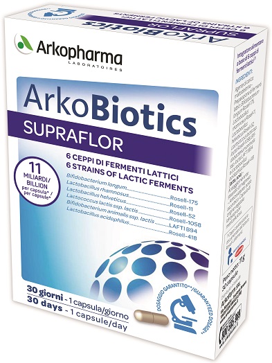 ARKOBIOTICS SUPRAFLOR 30 CAPSULE - Farma Nice