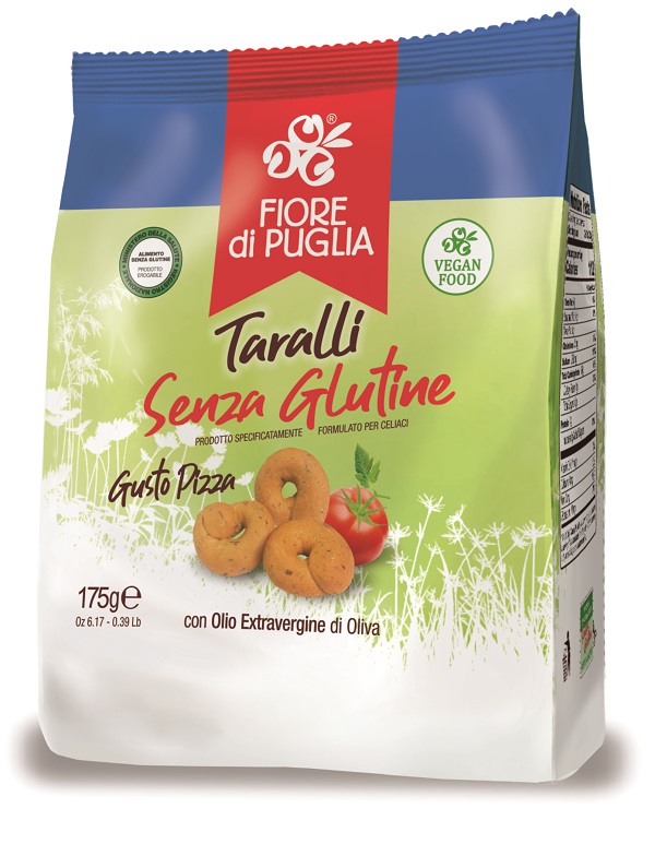 FIORE DI PUGLIA TARALLI PIZZA 175 G - Farma Nice