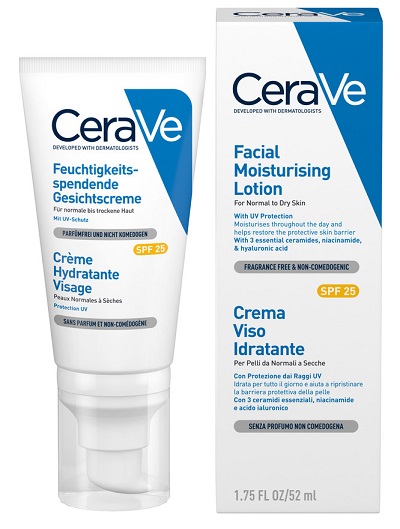 CERAVE CREMA VISO IDRATANTE SPF25 52 ML - Farma Nice