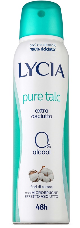 LYCIA SPRAY PURE TALC 150 ML - Farma Nice