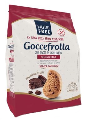 NUTRIFREE GOCCEFROLLA SNACK CLASSICA BONTA' SENZA LATTOSIO 6 MONOPORZIONI DA 40 G - Farma Nice