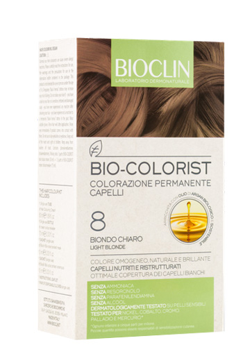 BIOCLIN BIO COLORIST 8 BIONDO CHIARO - Farma Nice