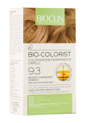 BIOCLIN BIO COLORIST 9,3 BIONDO CHIARISSIMO DORATO - Farma Nice