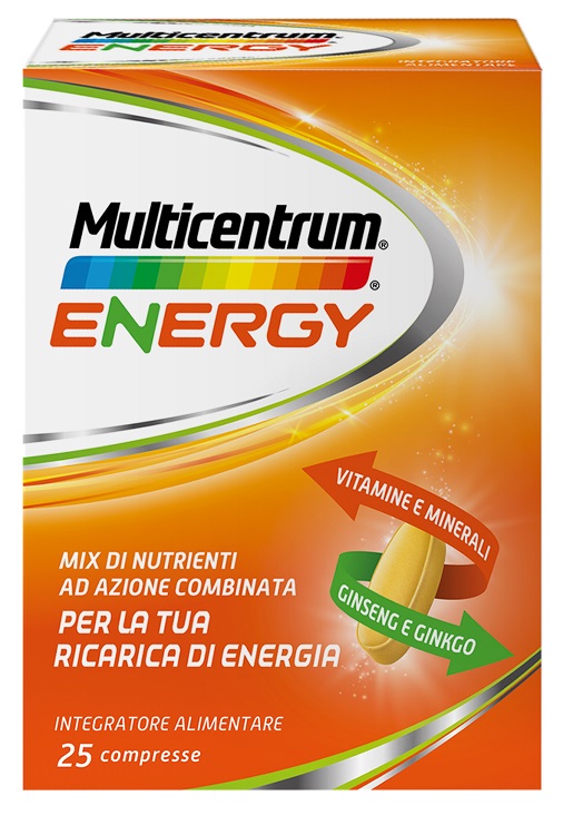 MULTICENTRUM MC ENERGY 25 COMPRESSE - Farma Nice