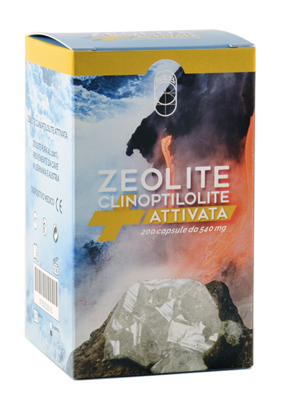 ZEOLITE CLINOPTILOLITE ATTIVATA SUPREMA 200 CAPSULE 540 MG 108 G - Farma Nice