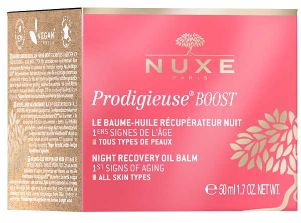 NUXE PRODIGIEUSE BOOST BALSAMO OLIO RIPARATORE NOTTE 50 ML - Farma Nice
