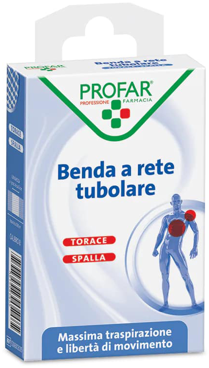 BENDA A RETE ELASTICA TORACE SPALLA 3 MT TESI CALIBRO 8 PROFAR - Farma Nice