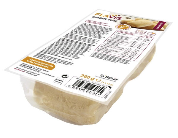 MEVALIA FLAVIS CIABATTINE APROTEICHE 260 G - Farma Nice