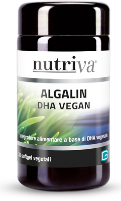 NUTRIVA ALGALIN DHA VEGAN 30 SOFTGEL VEGETALI - Farma Nice