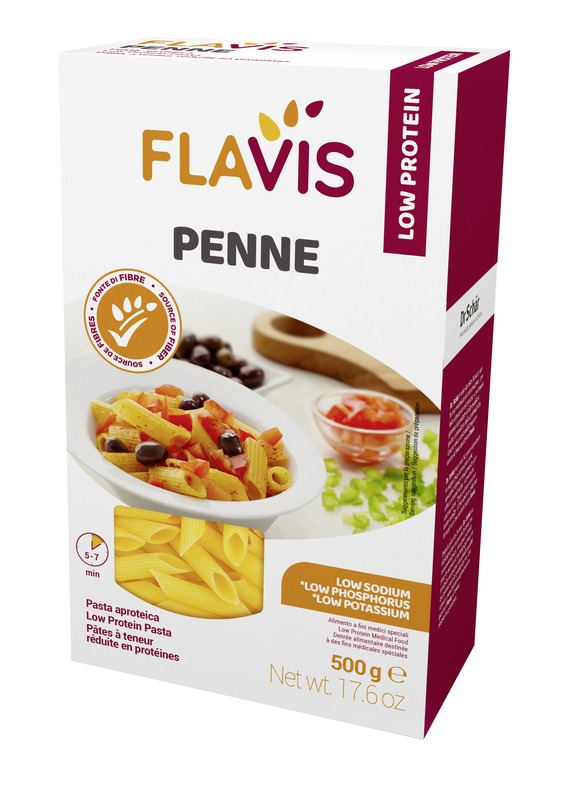 FLAVIS PENNE APROTEICHE 500 G - Farma Nice