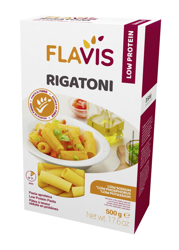 FLAVIS RIGATONI APROTEICI 500 G - Farma Nice