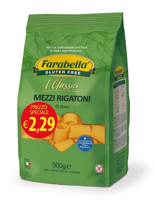 FARABELLA MEZZI RIGATONI 500 G PROMO - Farma Nice