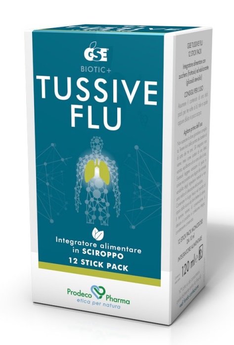 GSE TUSSIVE FLU 12 STICKPACK - Farma Nice