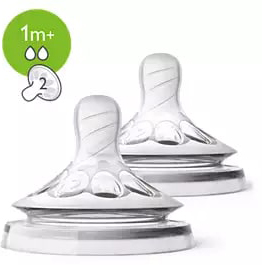 AVENT 2 TETTARELLE NATURAL FLUSSO LENTO 2 FORI - Farma Nice