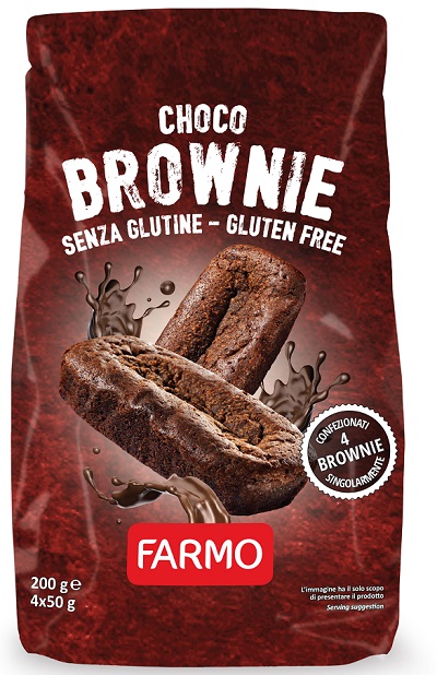 FARMO CHOCO BROWNIE 4 X 50 G - Farma Nice