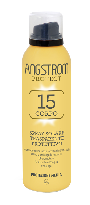 ANGSTROM PROTECT 15 CORPO SPRAY SOLARE TRASPARENTE 150 ML - Farma Nice