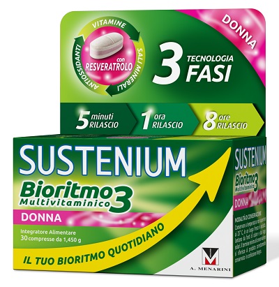 SUSTENIUM BIORITMO3 DONNA ADULTA 30 COMPRESSE - Farma Nice