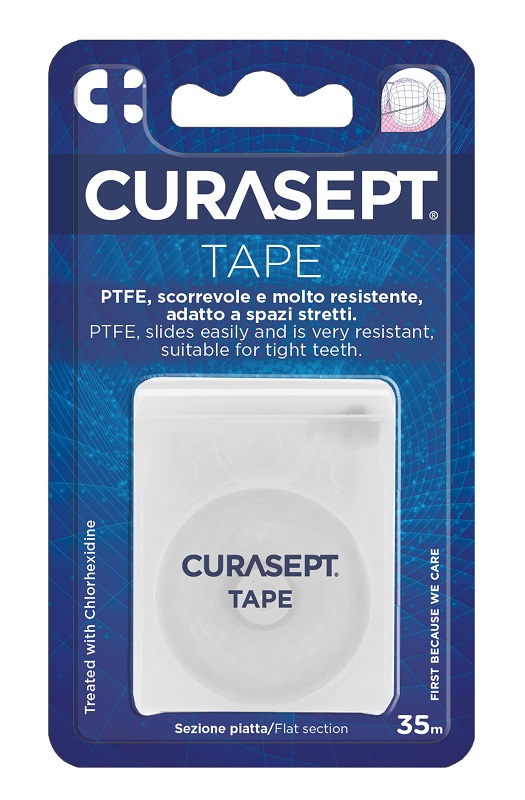 CURASEPT FLOSS PTFE TAPE CLOREXIDINA - Farma Nice