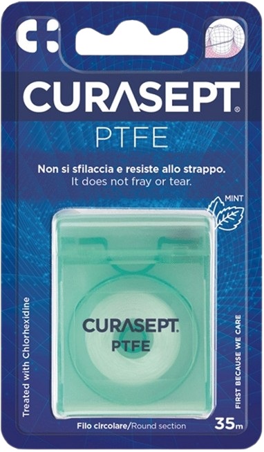 CURASEPT FLOSS PTFE TAPE CLOREXIDINA - Farma Nice