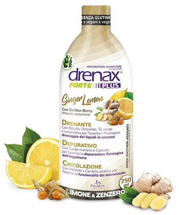 DRENAX FORTE PLUS GINGER LEMON 750 ML - Farma Nice