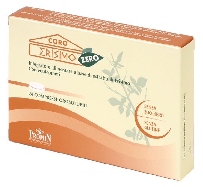 CORO ERISIMO ZERO 24 COMPRESSE OROSOLUBILI - Farma Nice