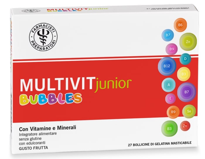LFP MULTIVIT JR BUBBLES 27 GEL - Farma Nice