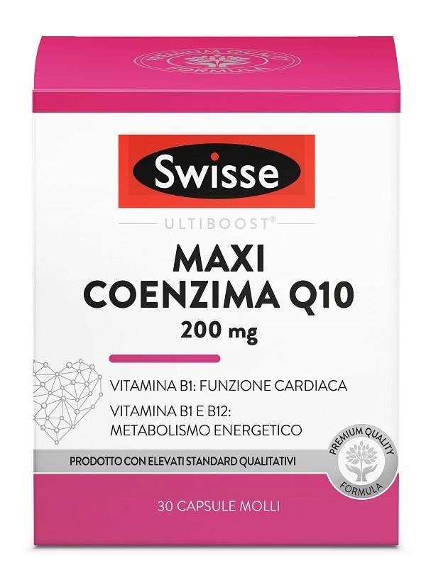 SWISSE MAXI COENZIMA Q10 200 MG 30 CAPSULE - Farma Nice
