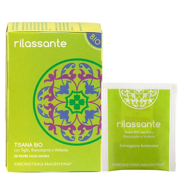 TISANA RILASSANTE BIO 20 FILTRI - Farma Nice