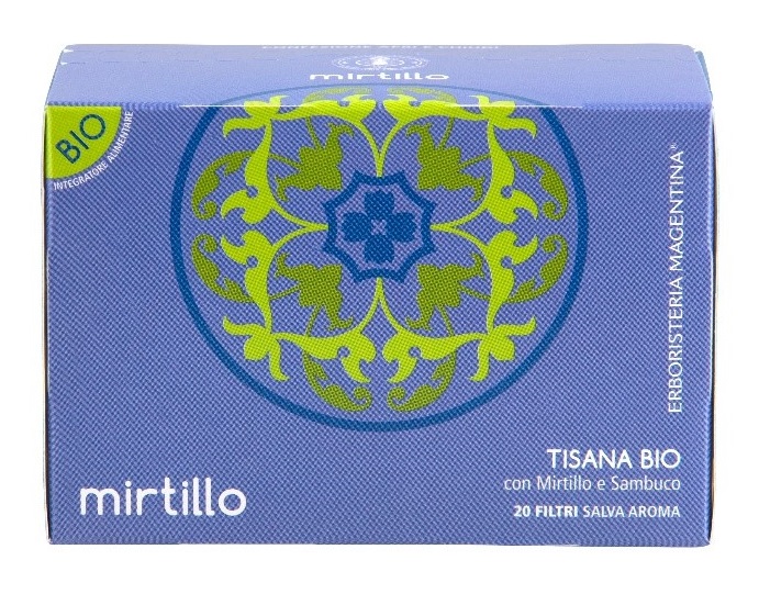 TISANA MIRTILLO BIO 20 FILTRI - Farma Nice