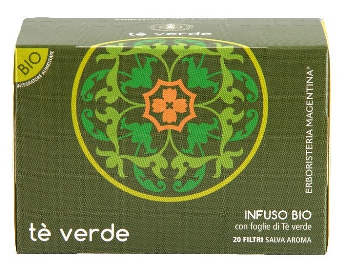 TE' VERDE INFUSOBIO 20 FILTRI 30 G - Farma Nice