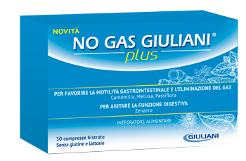 NO GAS GIULIANI PLUS 30 COMPRESSE BISTRATO - Farma Nice