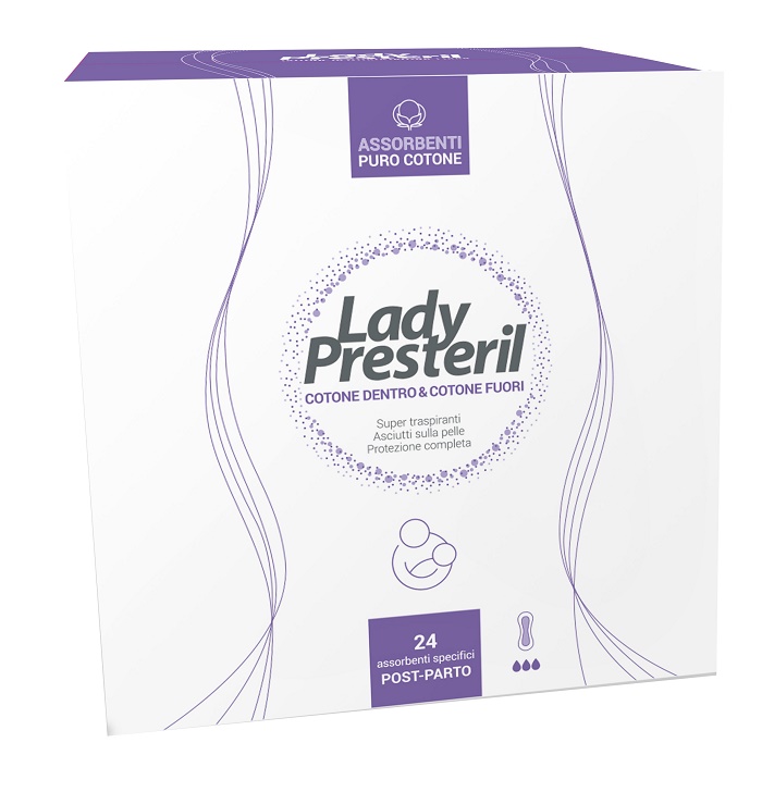 LADY PRESTERIL POSTPARTO 24 PEZZI - Farma Nice