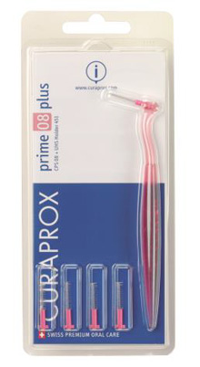 CURAPROX CPS PRIME CPS 08 CON 5 SCOVOLINI + SUPPORTO - Farma Nice