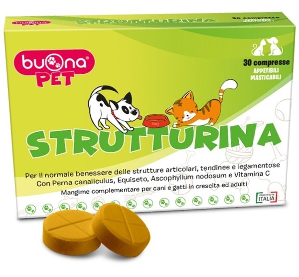 BUONAPET STRUTTURINA 30 COMPRESSE - Farma Nice
