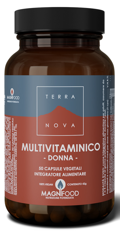 TERRANOVA MULTIVITAMINICO DONNA 50 CAPSULE - Farma Nice