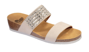 SCARPA DAPHNE MICROFIBRE+STRASS W LIGHT GREY TOMAIA IN MICROFIBRA+STRASS FODERA IN MICROFIBRA SOTTOPIEDE IN MICROFIBRA SUOLA EVA 37 - Farma Nice
