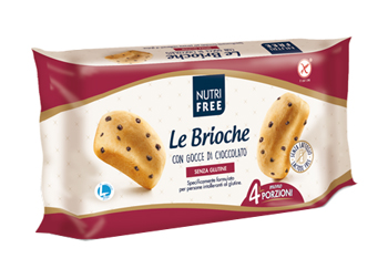 NUTRIFREE LE BRIOCHE GOCCE DI CIOCCOLATO 200 G - Farma Nice