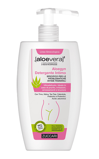ALOEVERA2 ALOEGYN DETERGENTE INTIMO 250 ML - Farma Nice